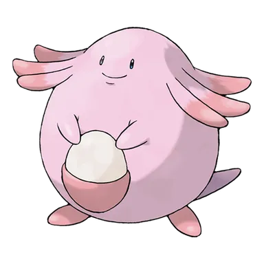 official artwork of chansey